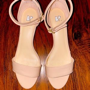 BP pink heels